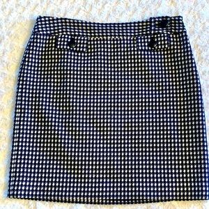 Ann Taylor wool & cotton blend lined mini size 12
